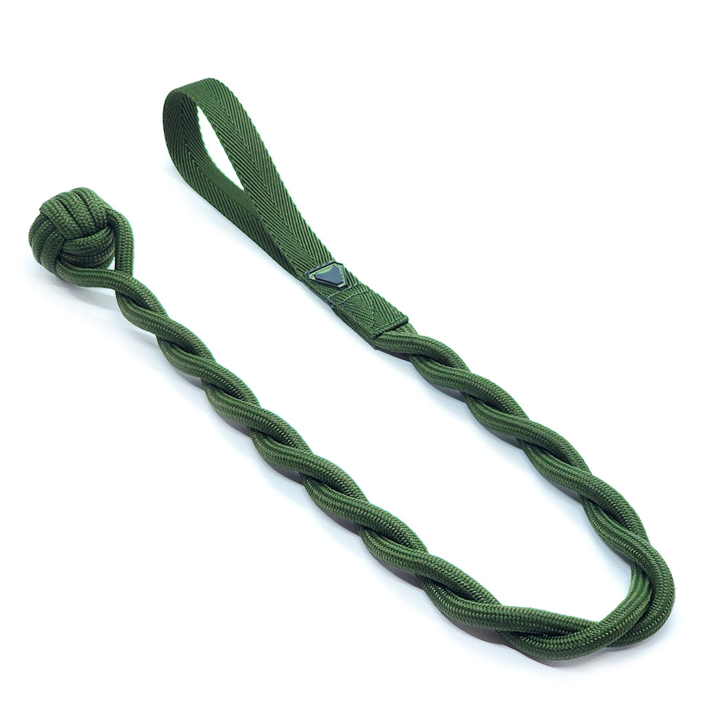 CABO DE GUERRA VERDE MILITAR BRINQUEDO INTERATIVO PARA CÃES