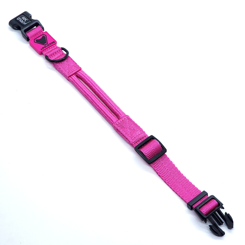 COLEIRA ROSA PARA CÃES DE PEQUENO MÉDIO E GRANDE PORTE