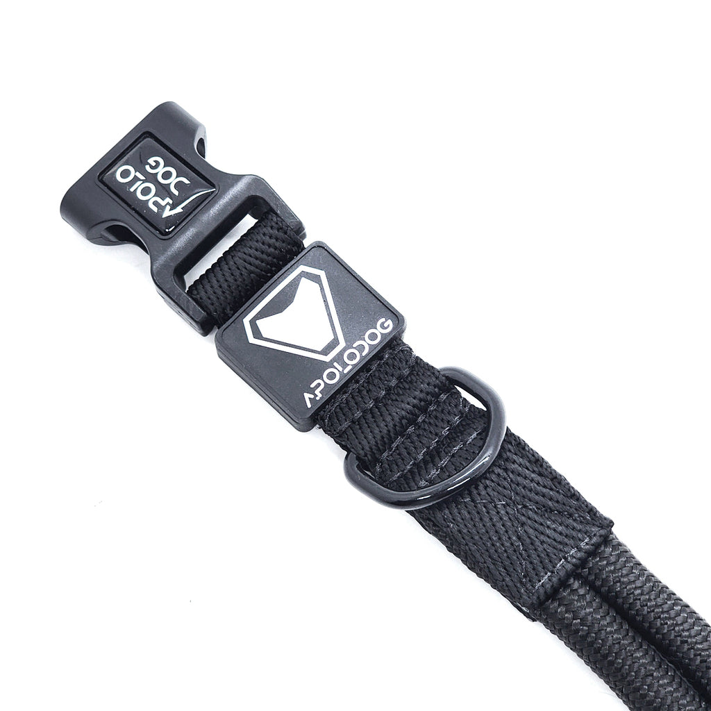 COLEIRA PRETO PARA CÃES DE PEQUENO MÉDIO E GRANDE PORTE