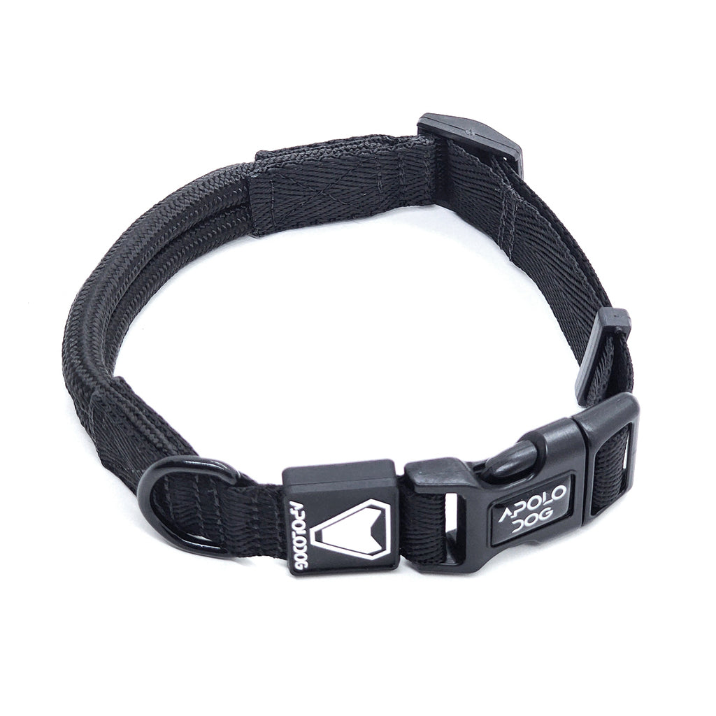 COLEIRA PRETO PARA CÃES DE PEQUENO MÉDIO E GRANDE PORTE