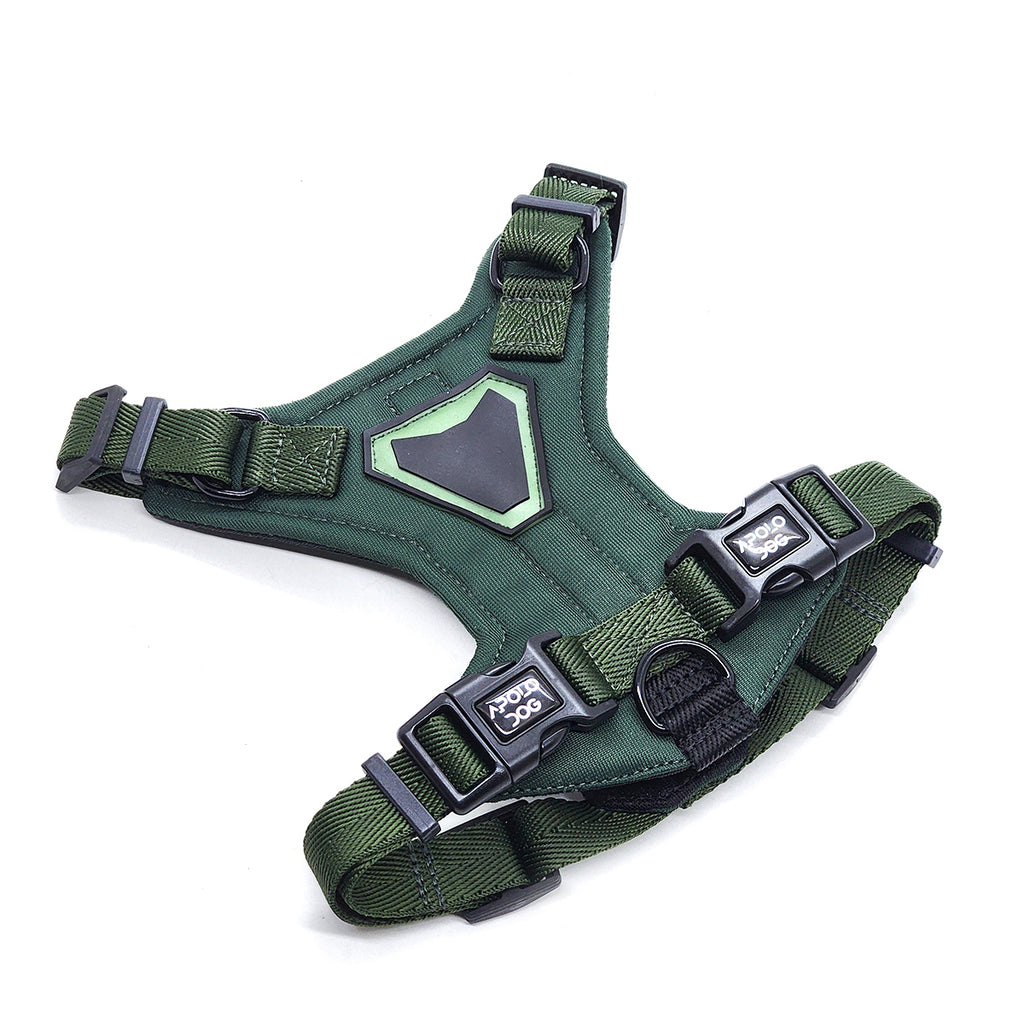 PEITORAL H VERDE MILITAR M